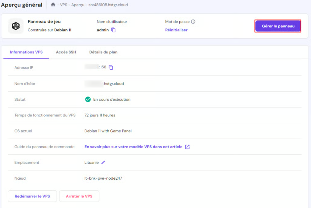comment creer un serveur rust avec le vps hostinger 